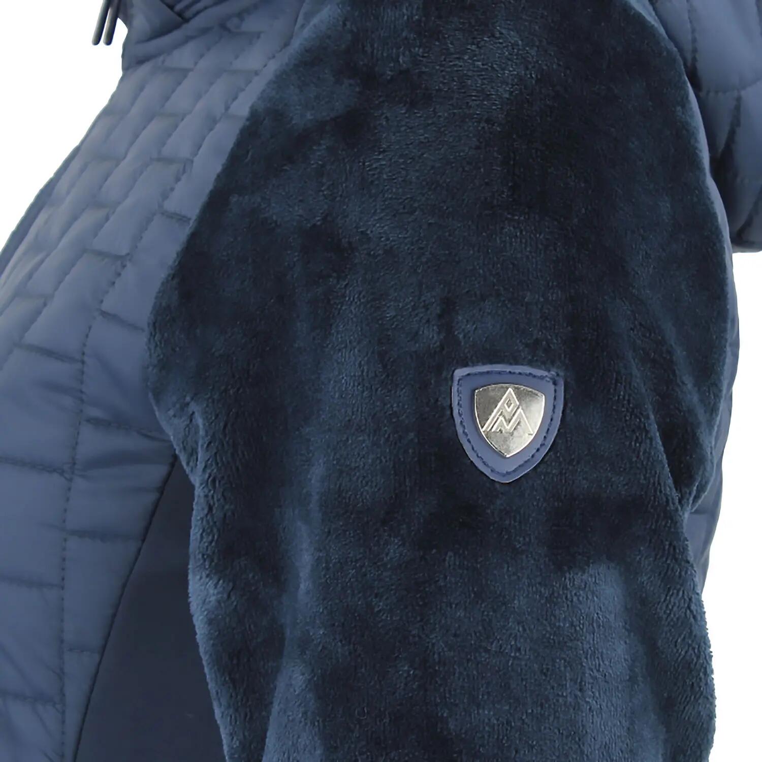 Casaco de fleece com partes acolchoadas para mulher Peak Mountain Arlow 5/5