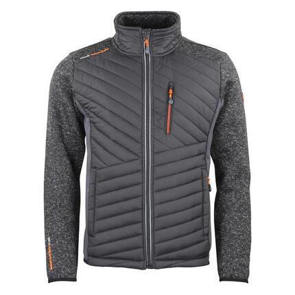 Blouson polaire à empiècements matelassés Peak Mountain Chacha