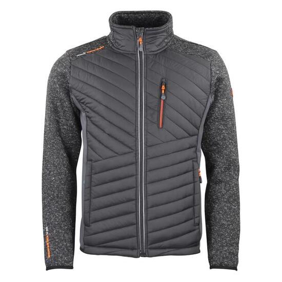 Blouson polaire à empiècements matelassés Peak Mountain Chacha