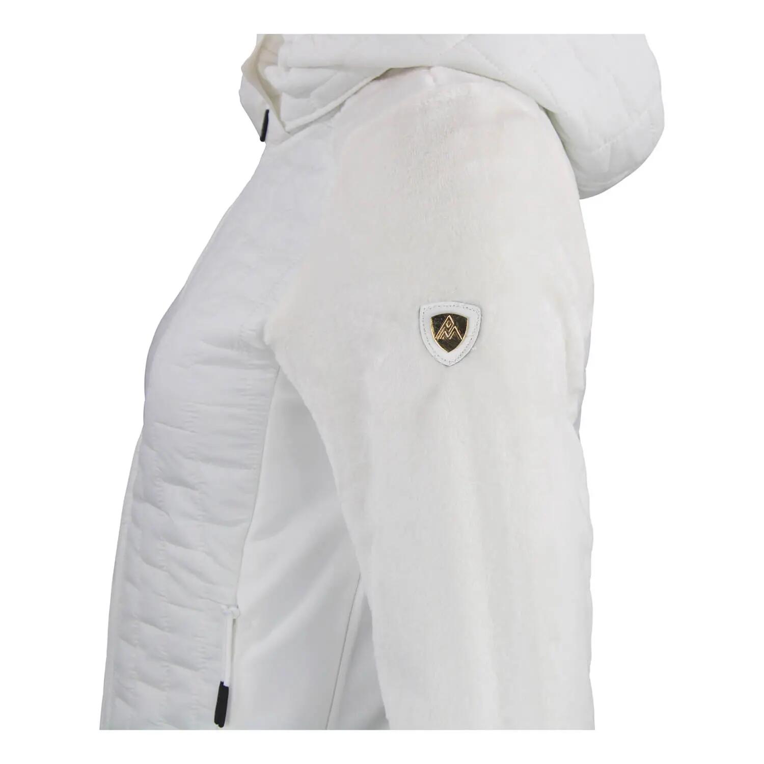 Giacca in pile con inserti trapuntati donna Peak Mountain Arlow 5/5