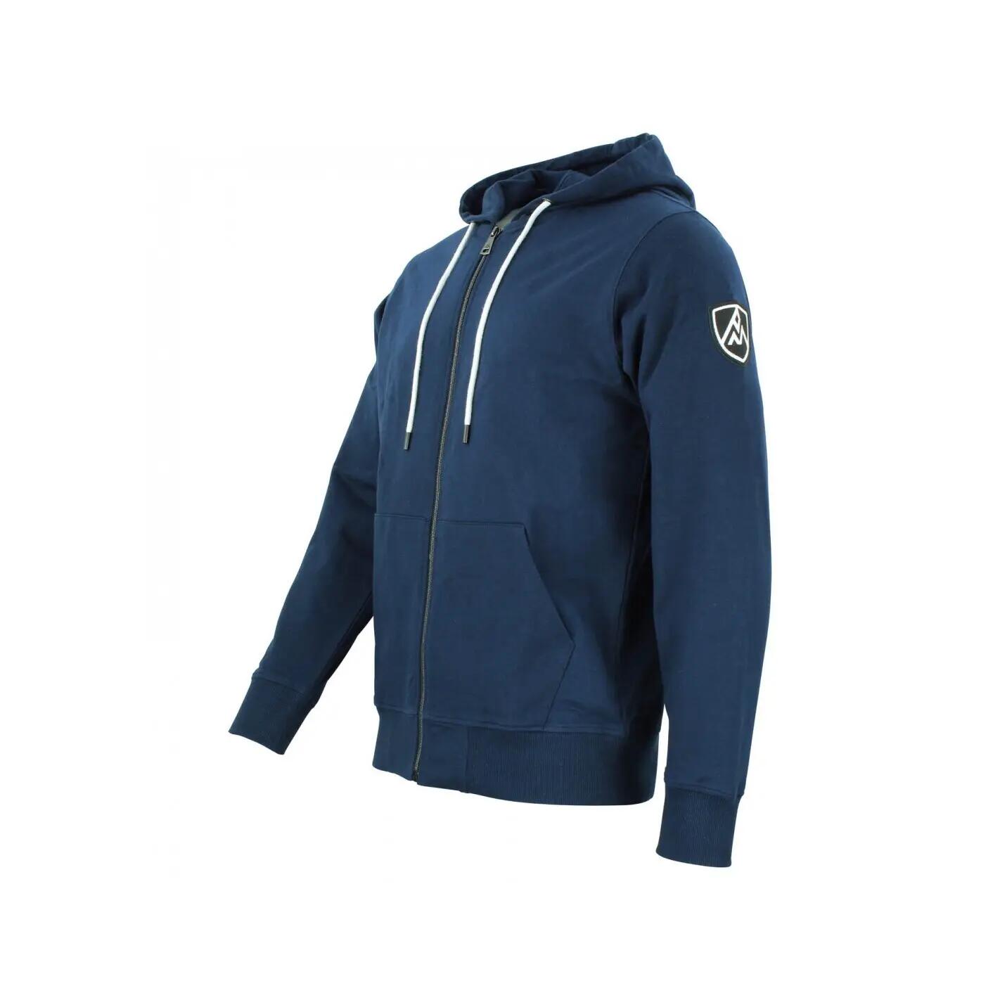 Katoenen sweatshirt met volledige rits Peak Mountain French Terry 2/3