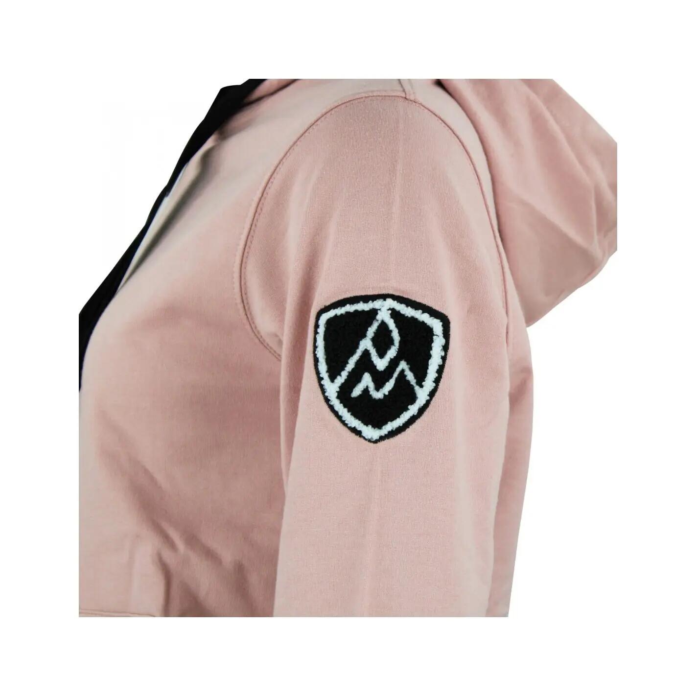Sweatshirt Baumwolle Full Zip Damen Peak Mountain French Terry 5/5