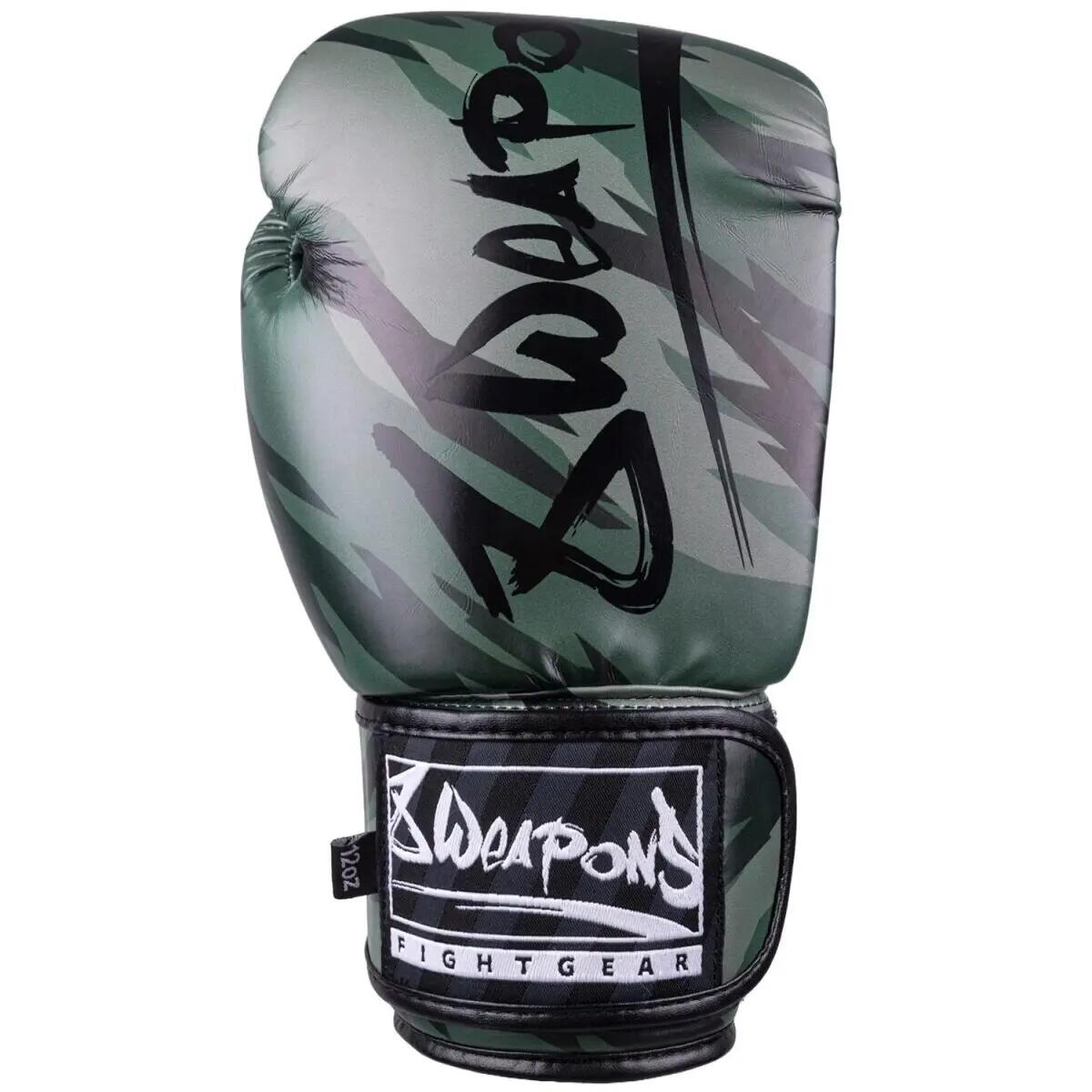 Gants de boxe 8 WEAPONS Unlimited 2.0 – Woodland Camo – 14 oz 5/7