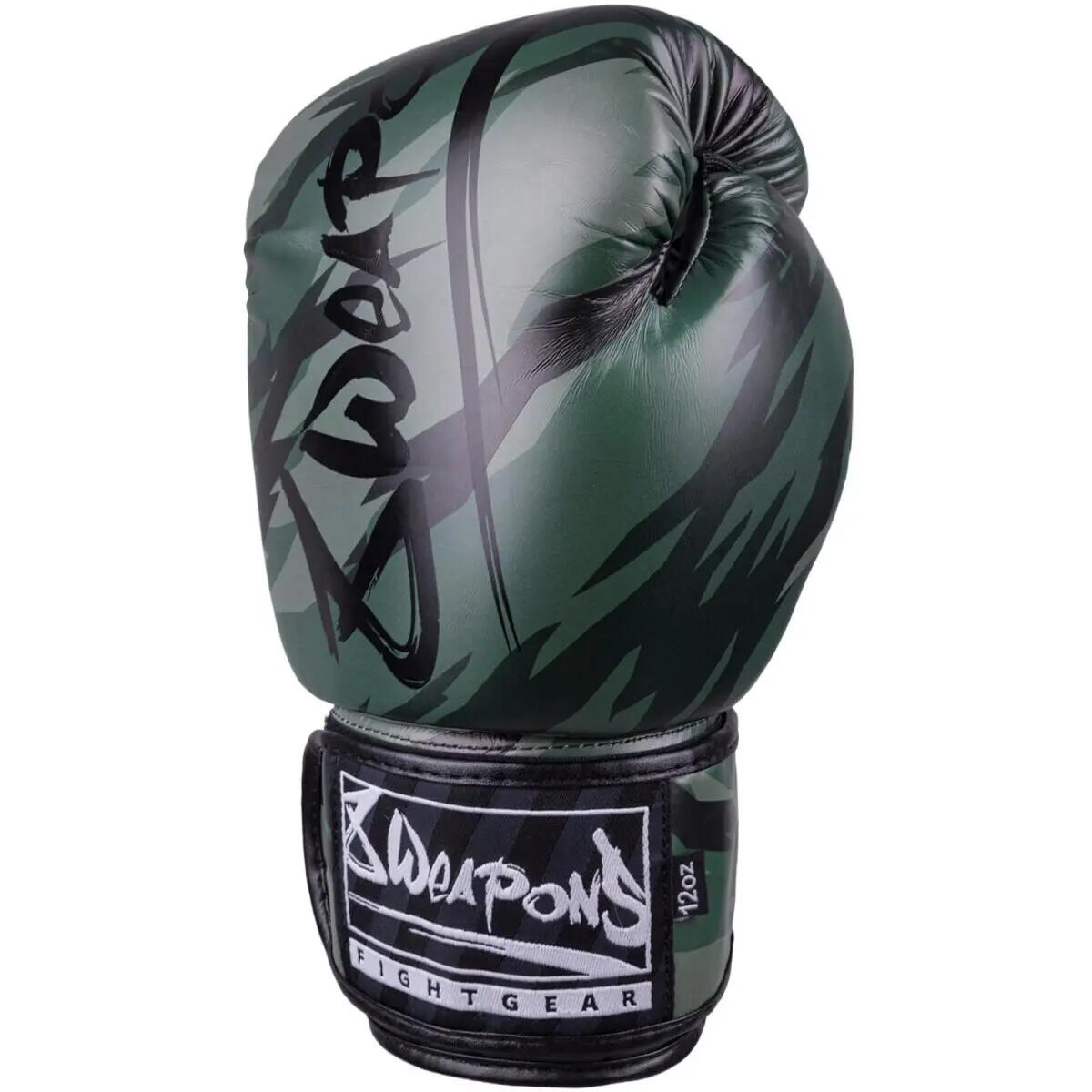 Gants de boxe 8 WEAPONS Unlimited 2.0 – Woodland Camo – 14 oz 4/7
