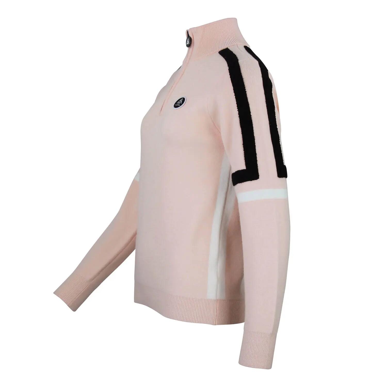 Dames col roulé 1/2 zip Peak Mountain Asta 3/4