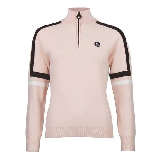 Pull col roulé 1/2 zip femme Peak Mountain Asta