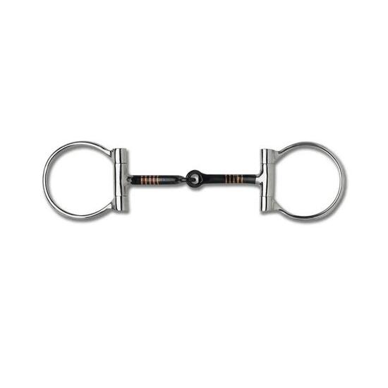 D-Trense für Pferde mit Ringen Waldhausen Snaffle Bit