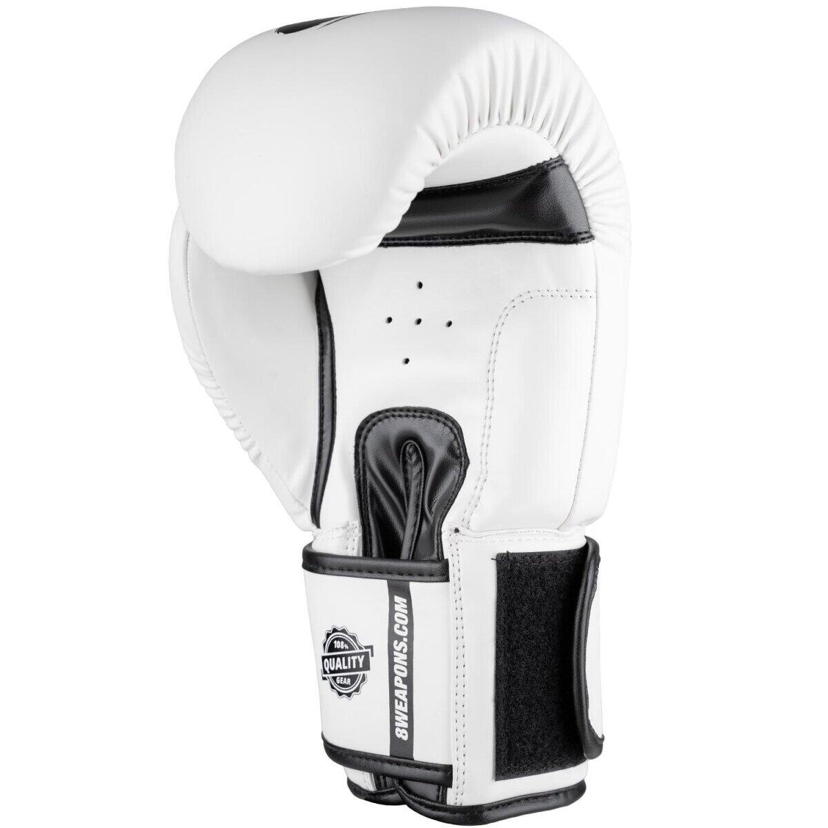 Gants de boxe 8 Weapons Unlimited 2.0 Blanc 12oz 3/5