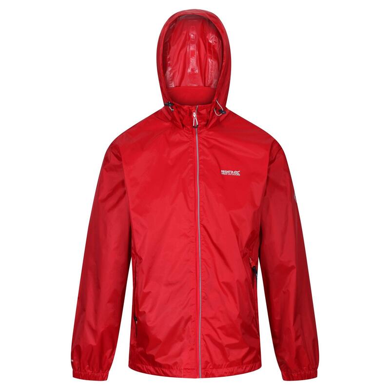 Mens Lyle IV Waterproof Hooded Jacket (Chinese Red)