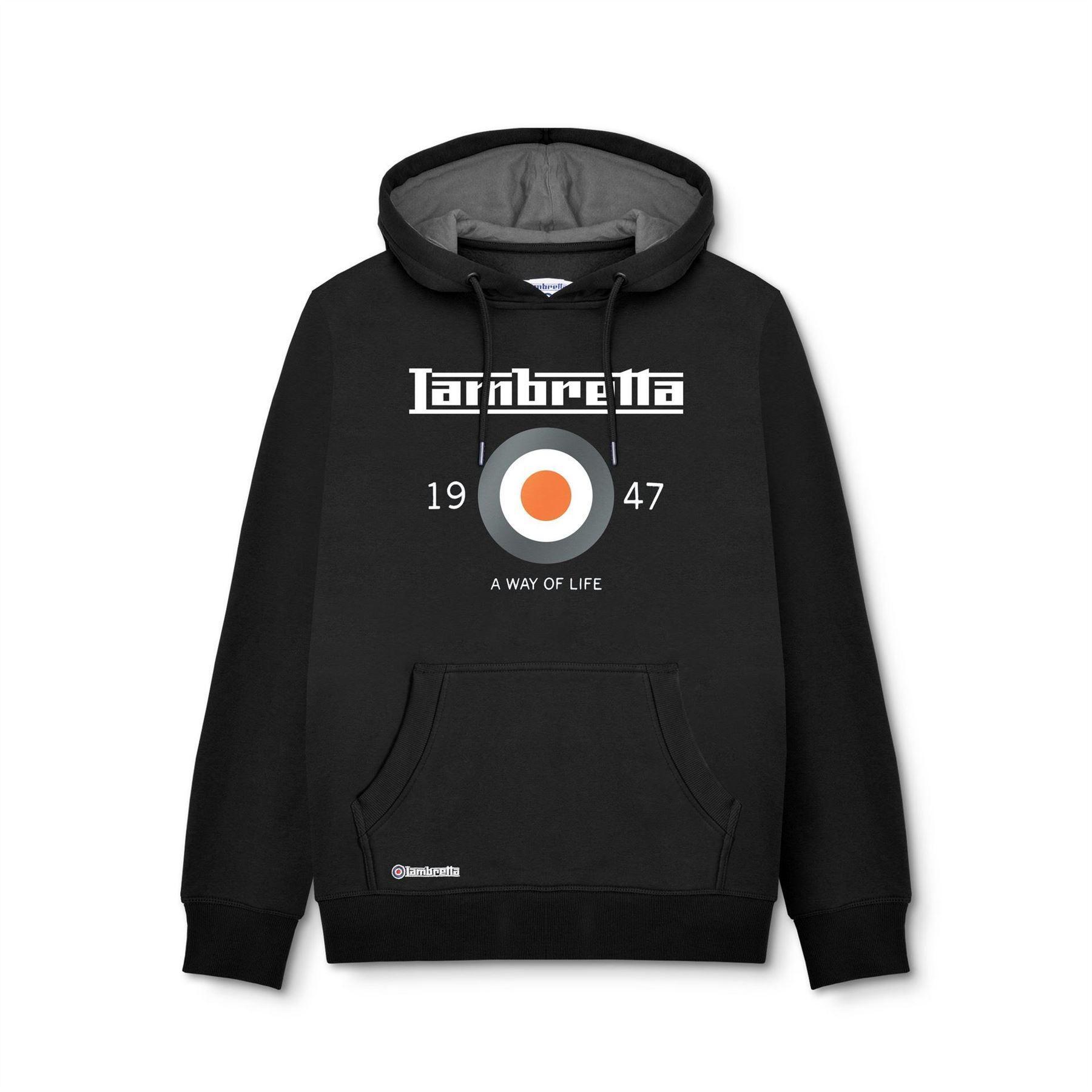 Lambretta Unisex Adult Target Hoodie