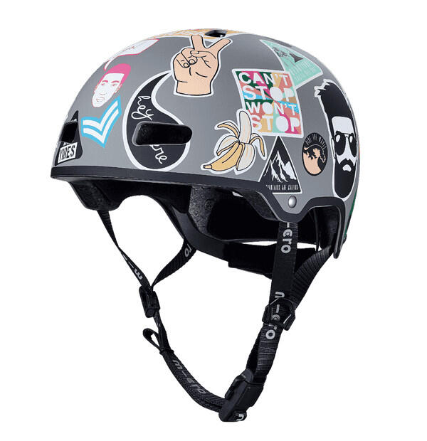 Capacete de scooter micro adesivo tamanho L 5/7