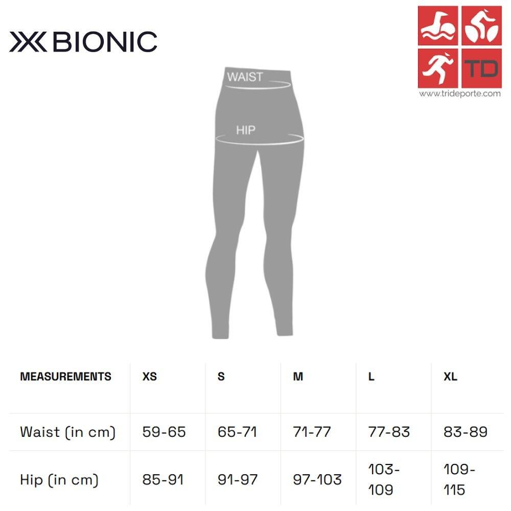 Spodenki biegowe damskie X-Bionic Xceed Run Short Tights szaro-czarne 3/3