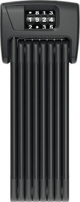 Abus Bordo 6000C/120 lucchetto pieghevole nero con supporto SH.