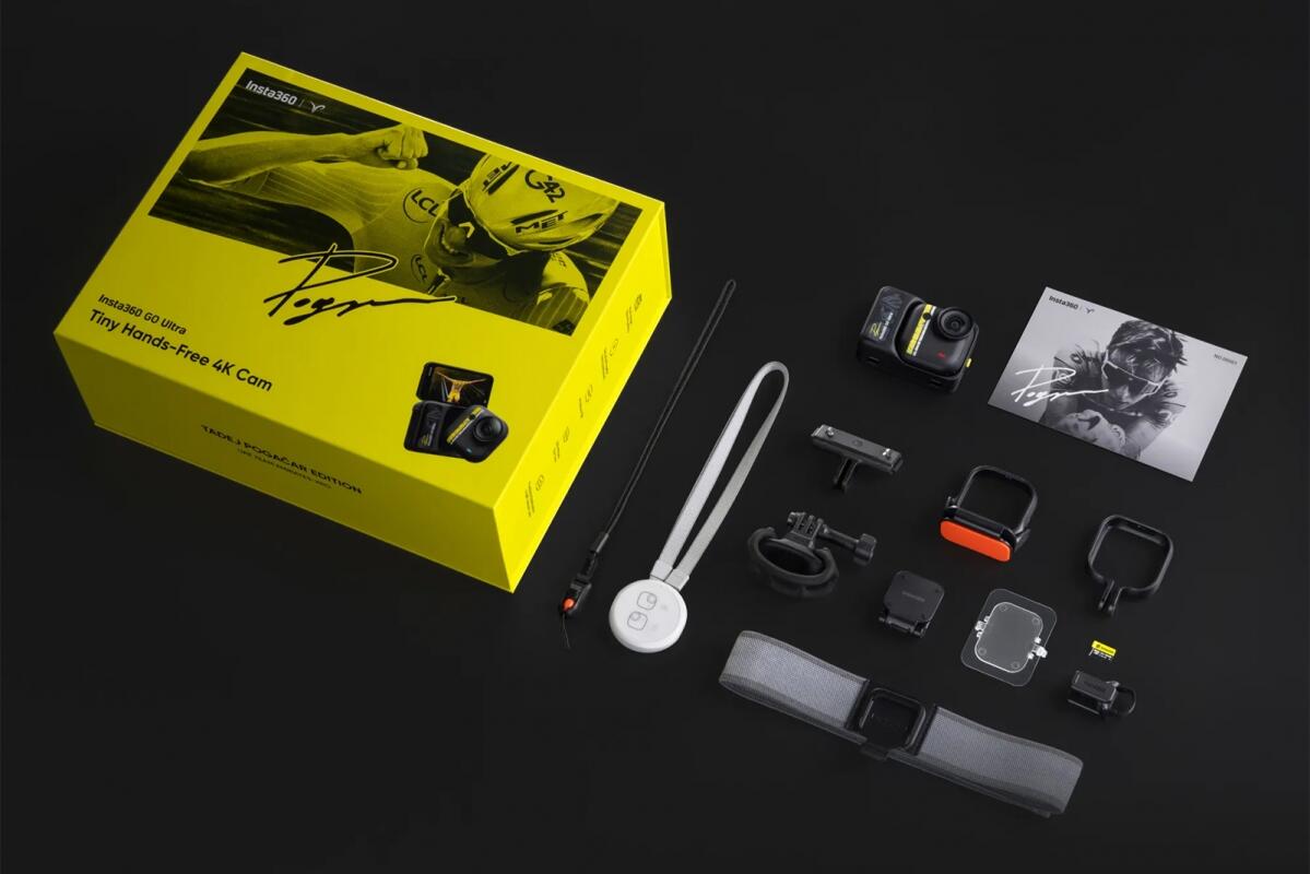Akční kamera GO Ultra Tadej Pogačar Edition Insta360 4/7