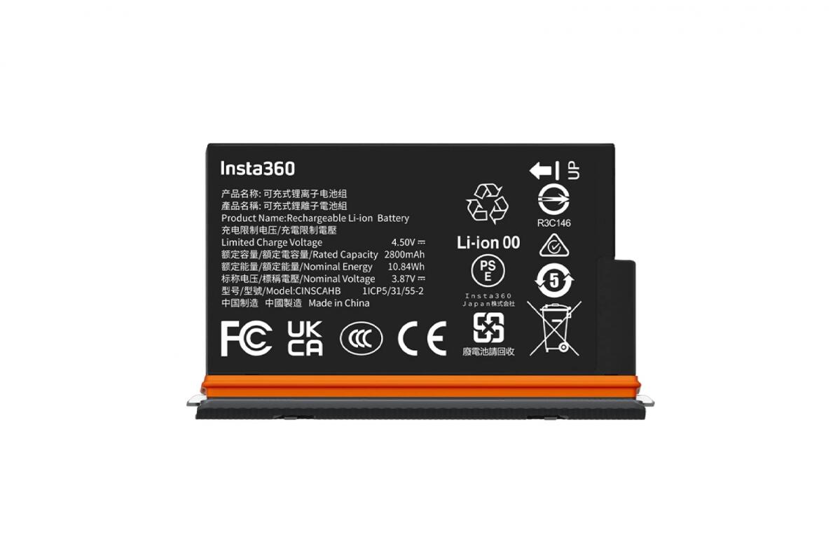 Baterie pro Insta360 X5 Ultra kapacita 2/4
