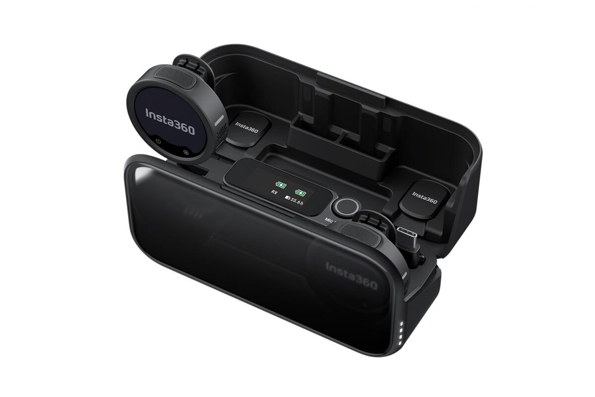 Mikrofon Mic Pro (2 TX + 1 RX) Insta360 2/7