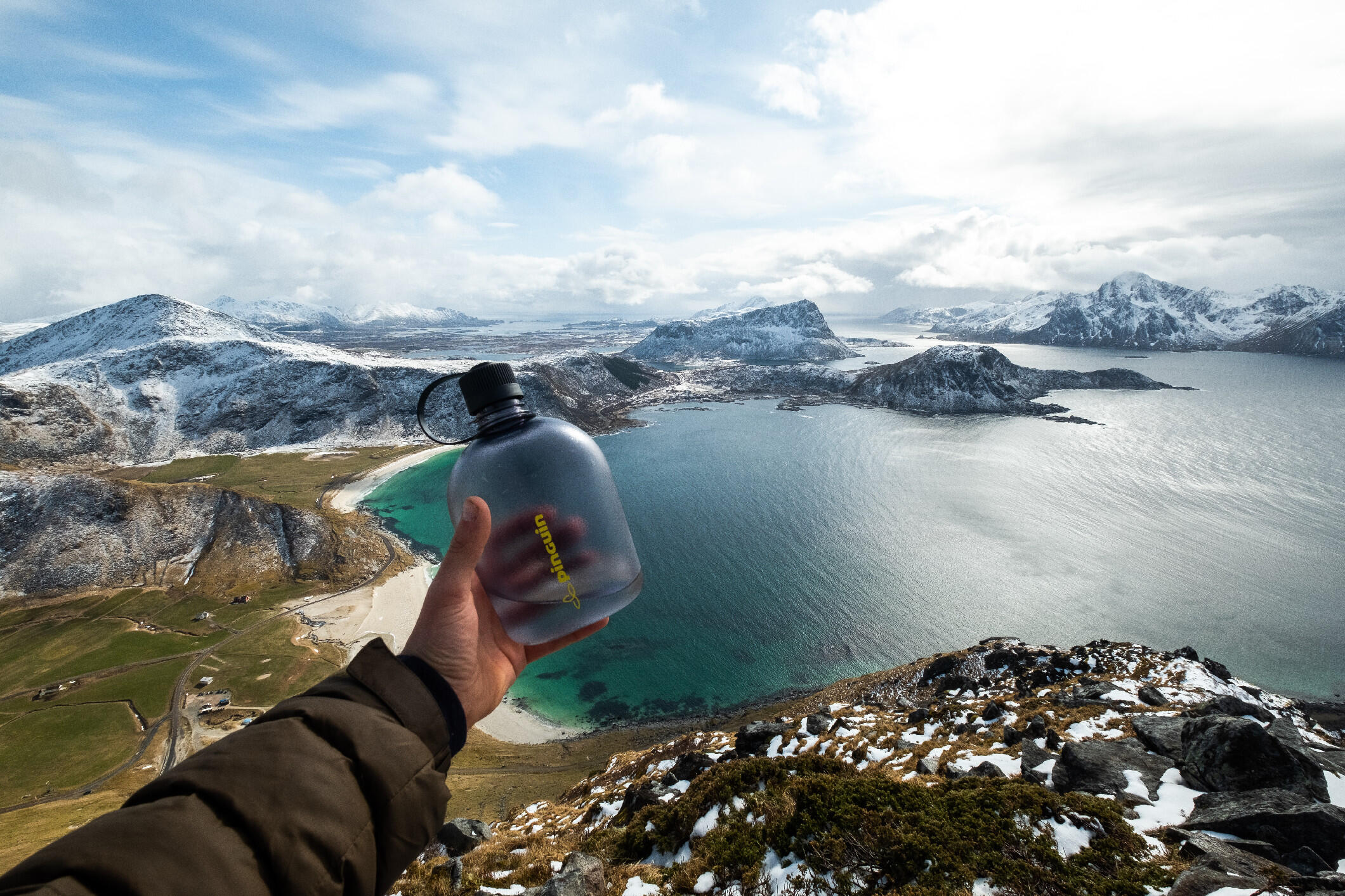 Láhev Tritan Flask 1,0L 6/7