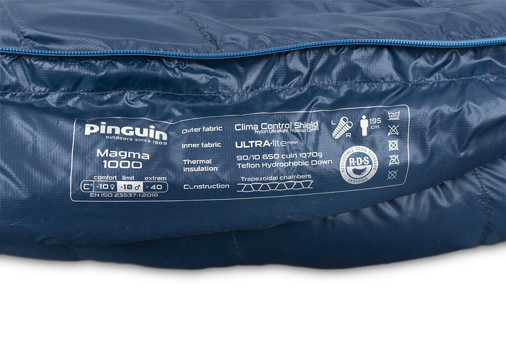 Śpiwór puchowy Pinguin MAGMA 1000 6/11