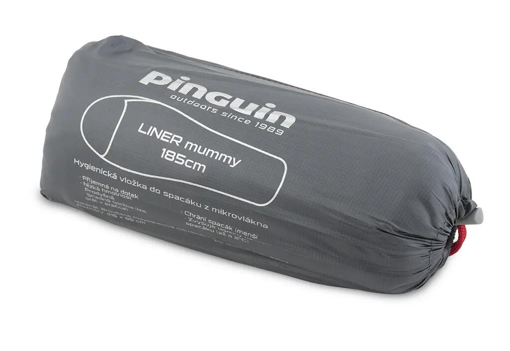 Wkładka higieniczna do śpiwora typu mumia Pinguin Liner Mummy 7/8