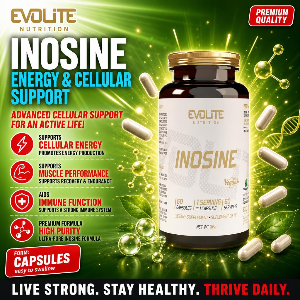 Evolite Inosine 500mg 60 Caps