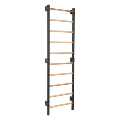 Metalen wandrek 230 cm, alleen frame – steel 1 grafiet
