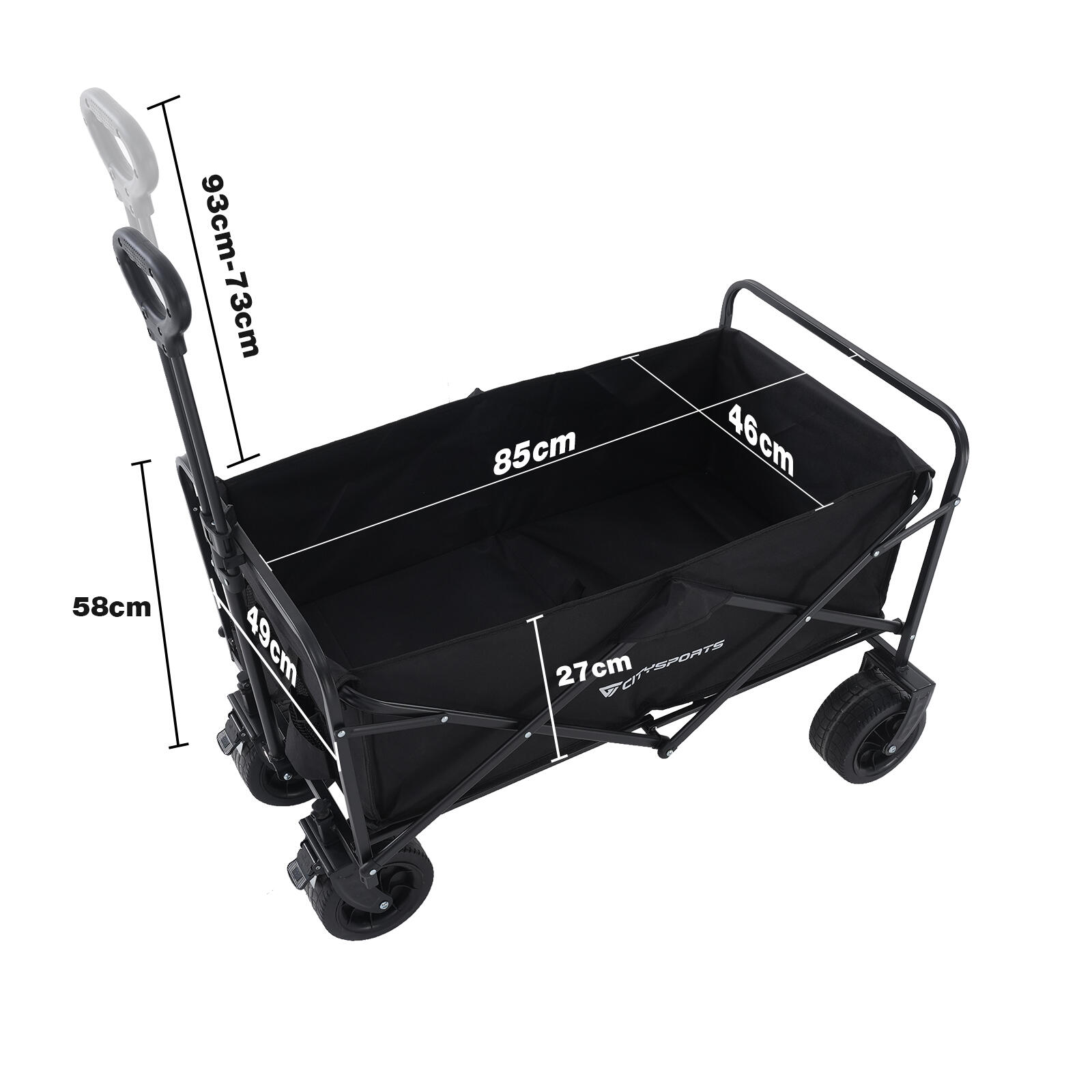 Chariot de Camping Pliable. 3/7