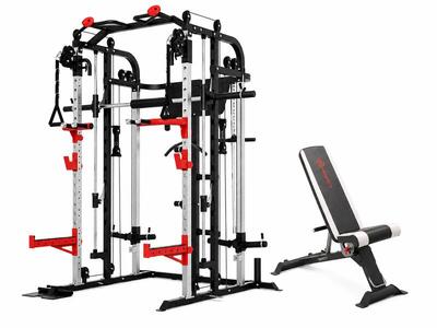 Sm-4500 smith cage power rack - gewicht 124,4kg - gebruikersgewicht 13 kg