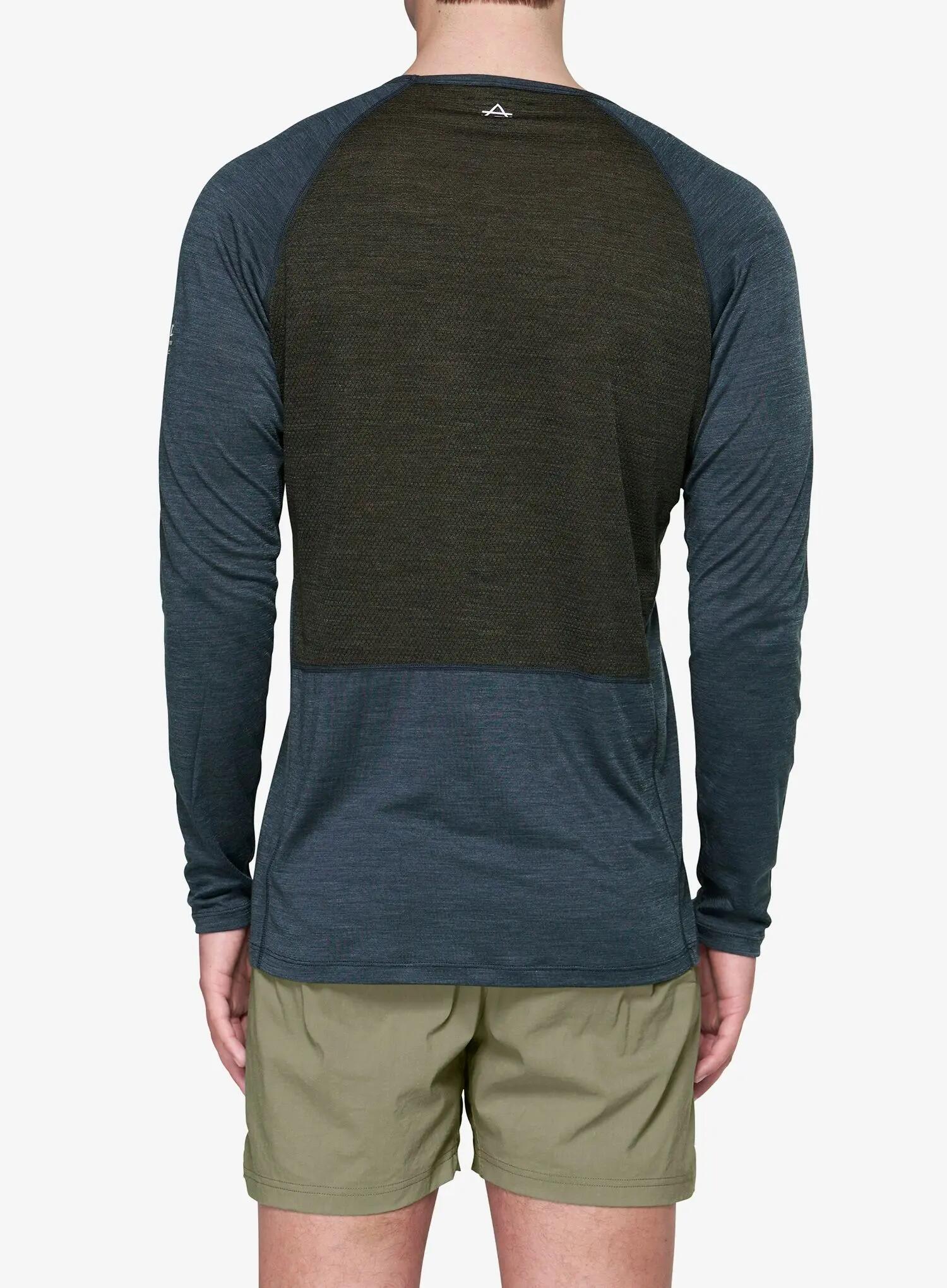 Langarm-Shirt Endurance Merino 130 Shirt Man night 2/3