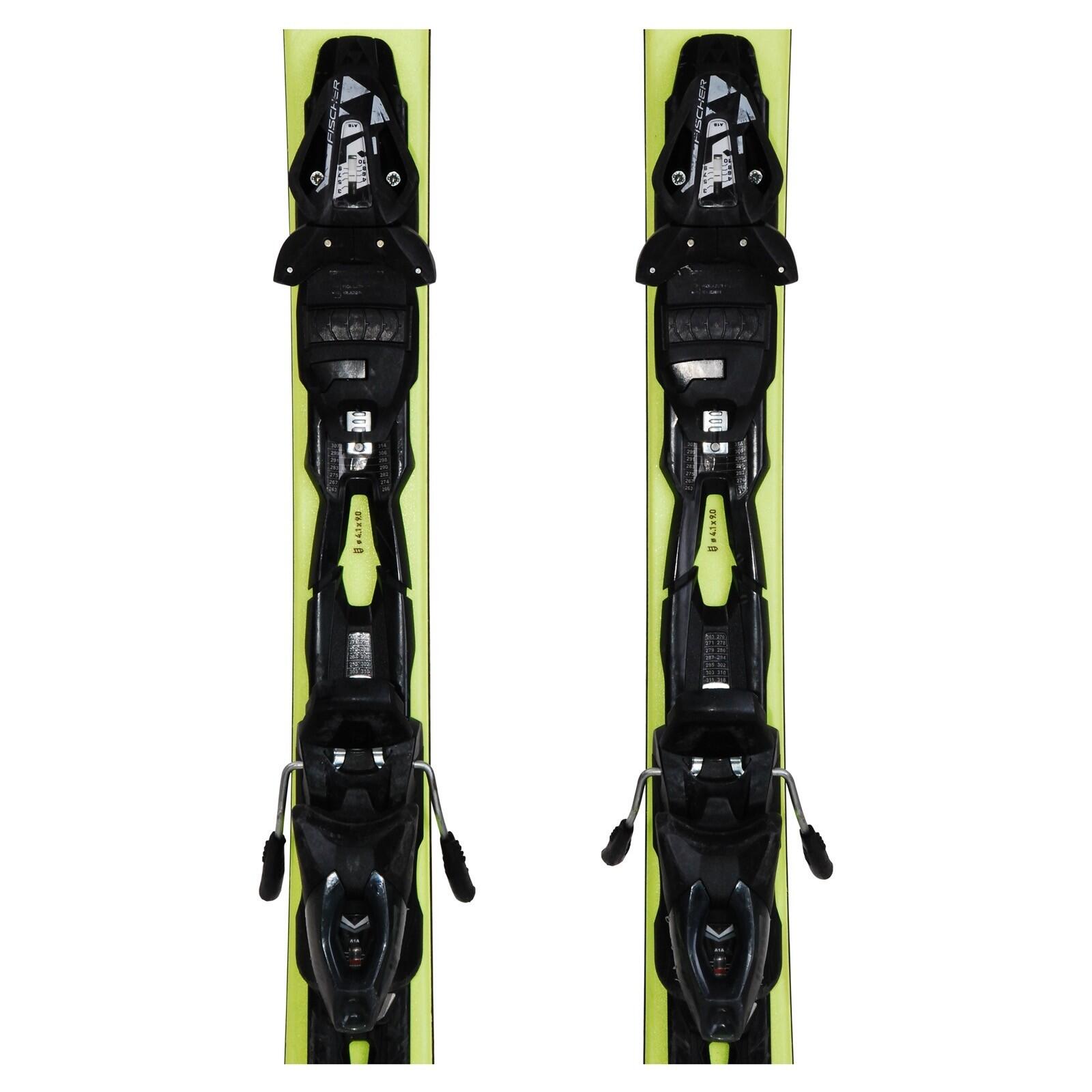 RECONDITIONNE - Ski Fischer Rc4 Supercomp Pro + Fixations 3/4
