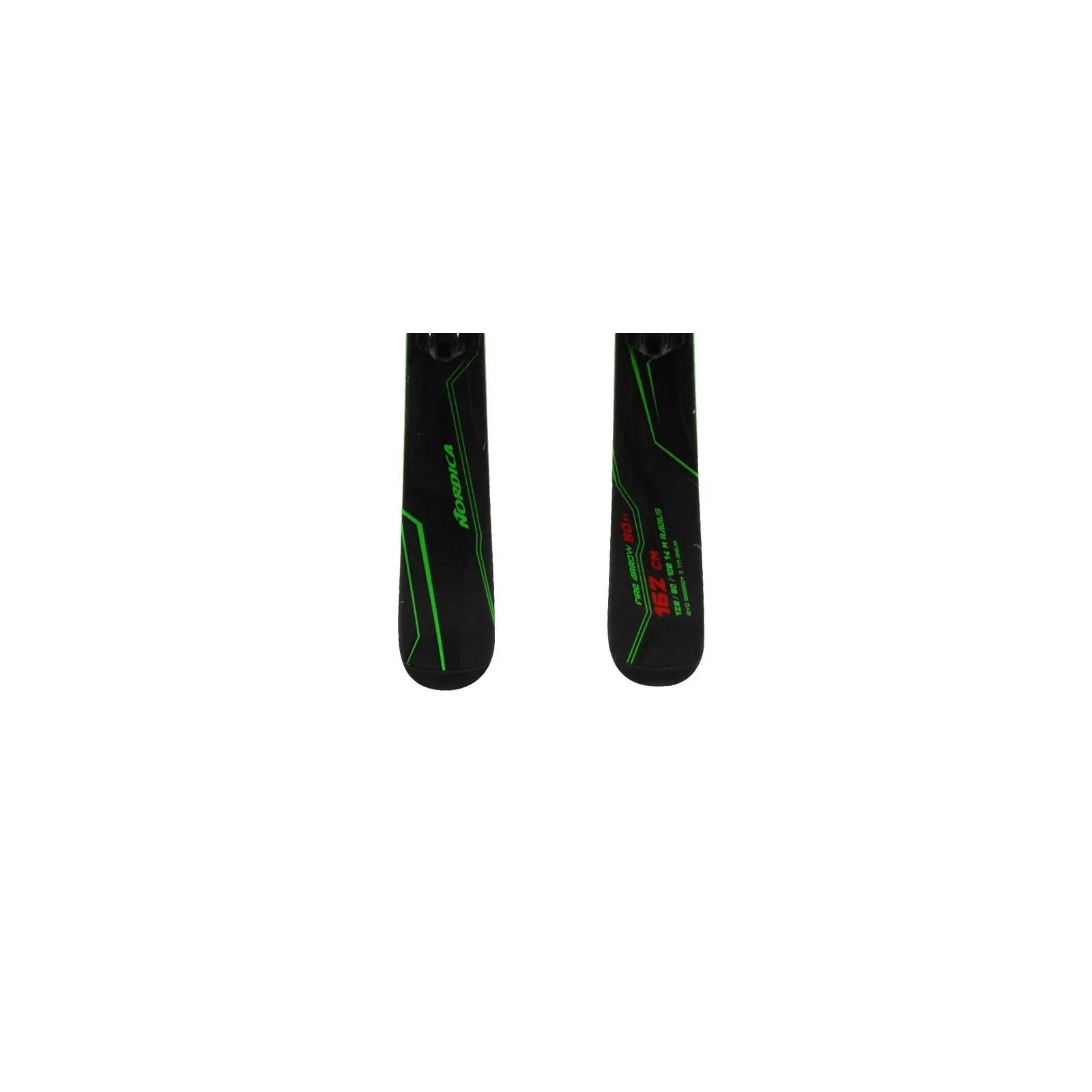 RECONDITIONNE - Ski Nordica Fire Arrow 80 Ti + Fixations 4/5