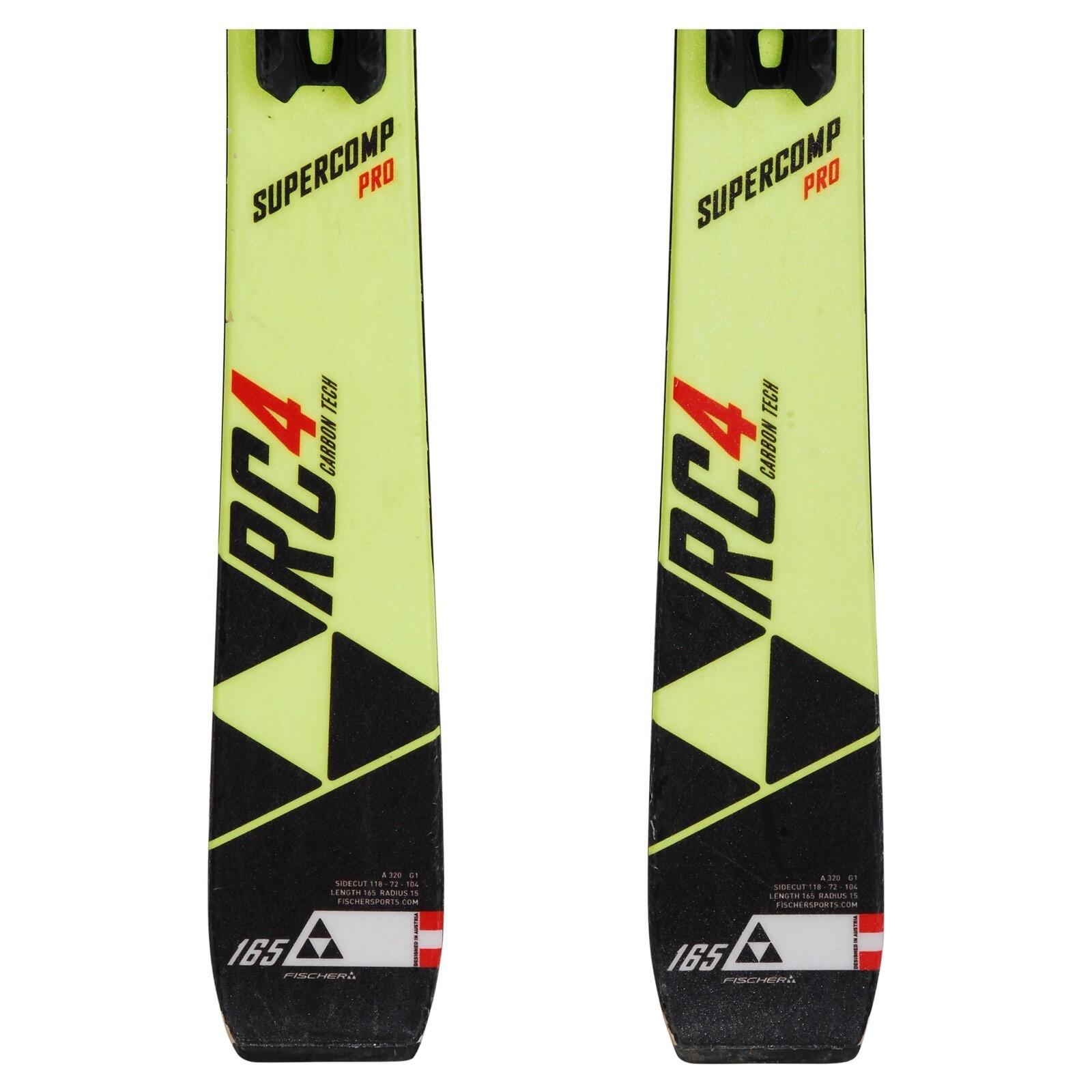 RECONDITIONNE - Ski Fischer Rc4 Supercomp Pro + Fixations 4/4