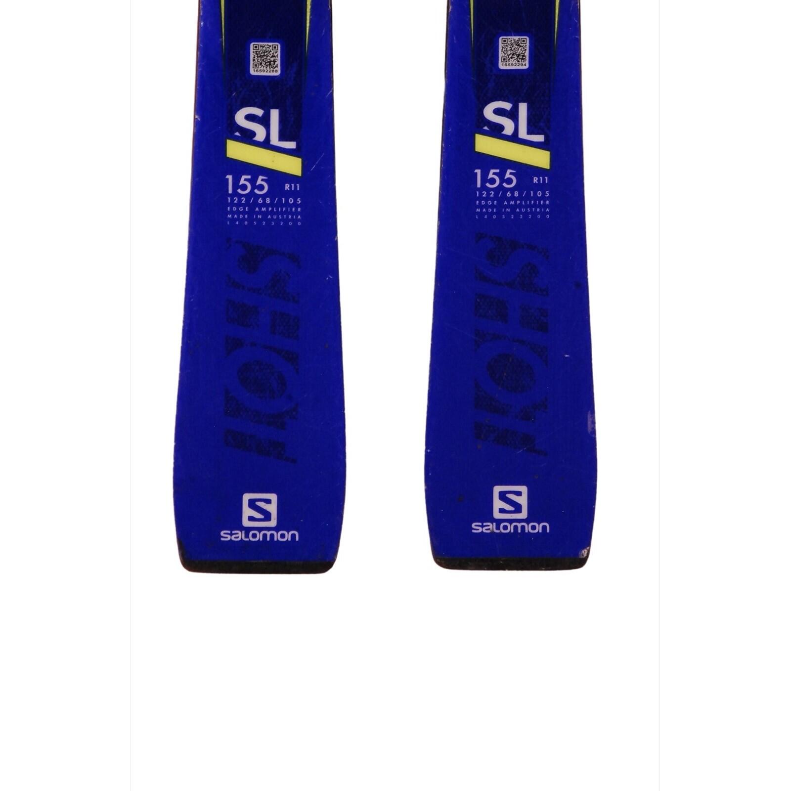 RECONDITIONNE - Ski Salomon S Race Sl + Fixations 5/5