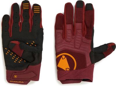 Endura singletrack ii lange handschoenen oranje