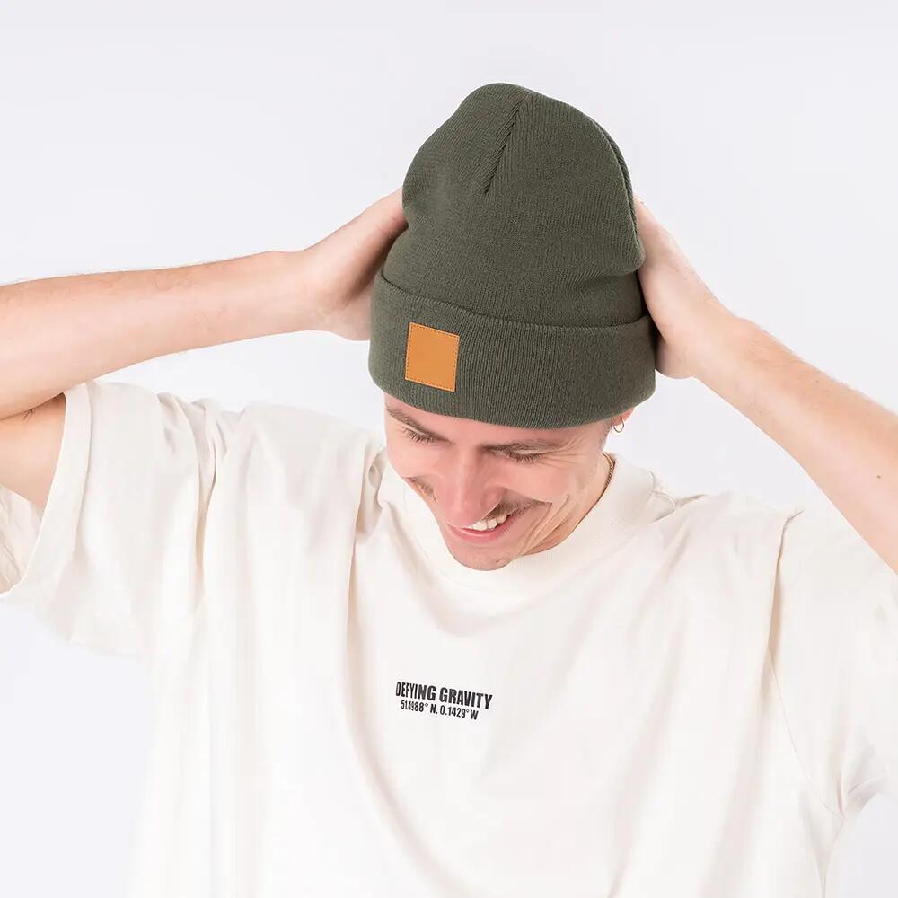 Leatherpatch Winter Mütze Beanie (Brown Label) 5/6