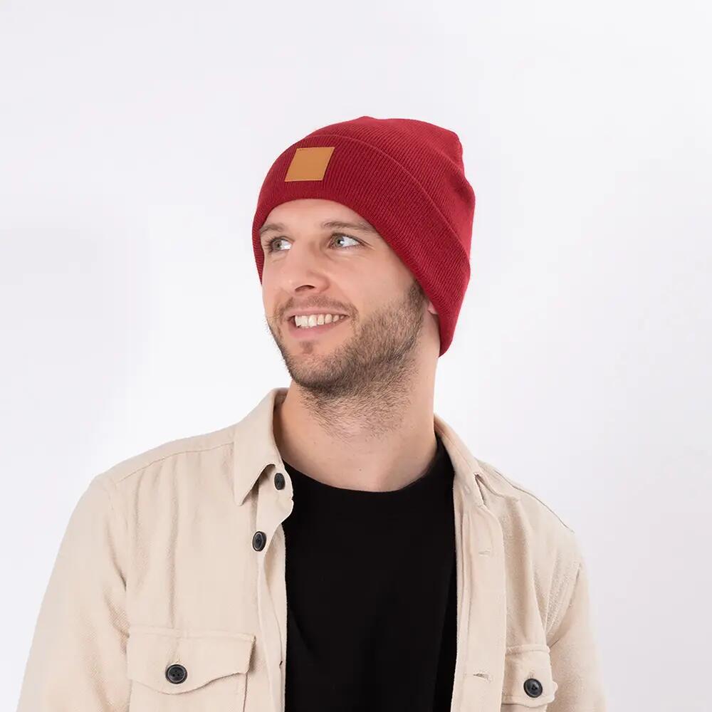 Leatherpatch Winter Mütze Beanie (Brown Label) 4/6