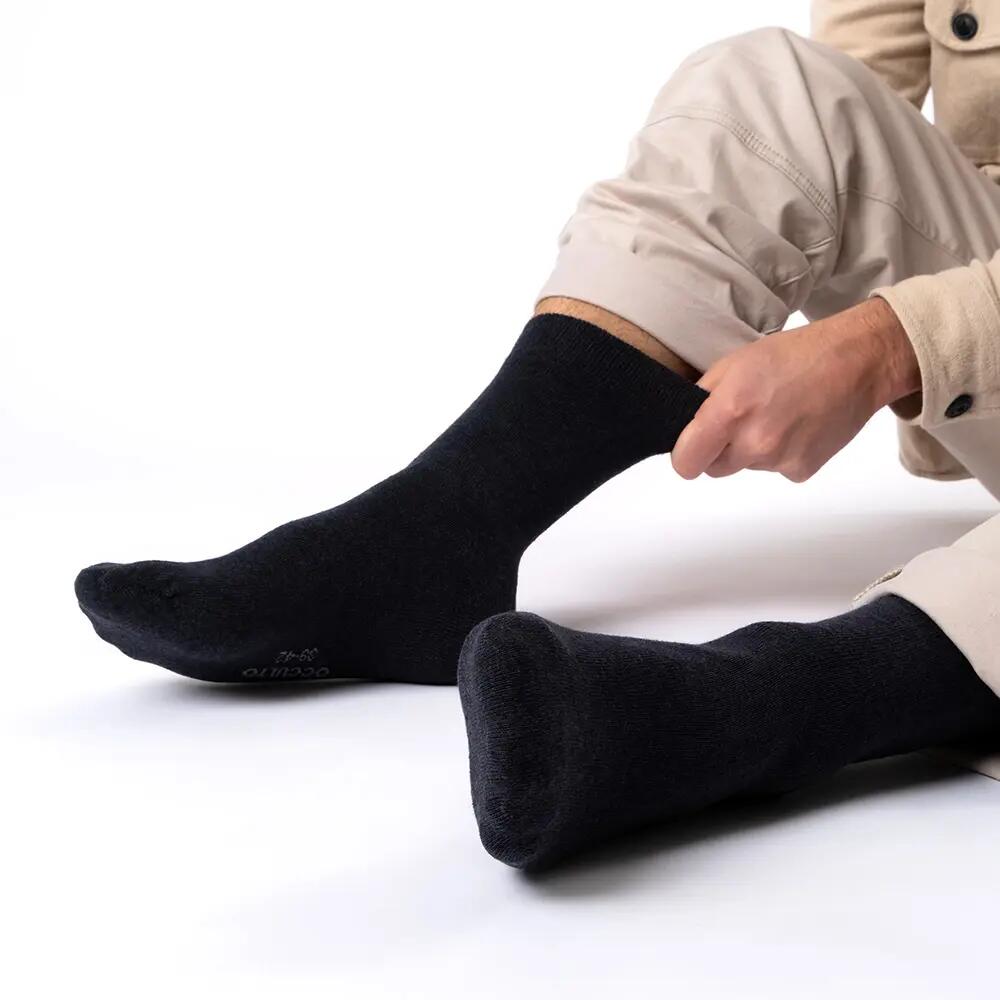 Diabetikersocken Herren ohne Naht Baumwolle 6er Pack (Modell: Oliver) 6/6