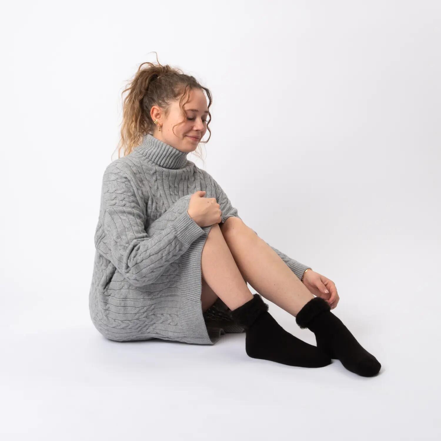 Damen & Herren Ultra Thermosocken 2er Pack (Modell: Yuki) 3/6