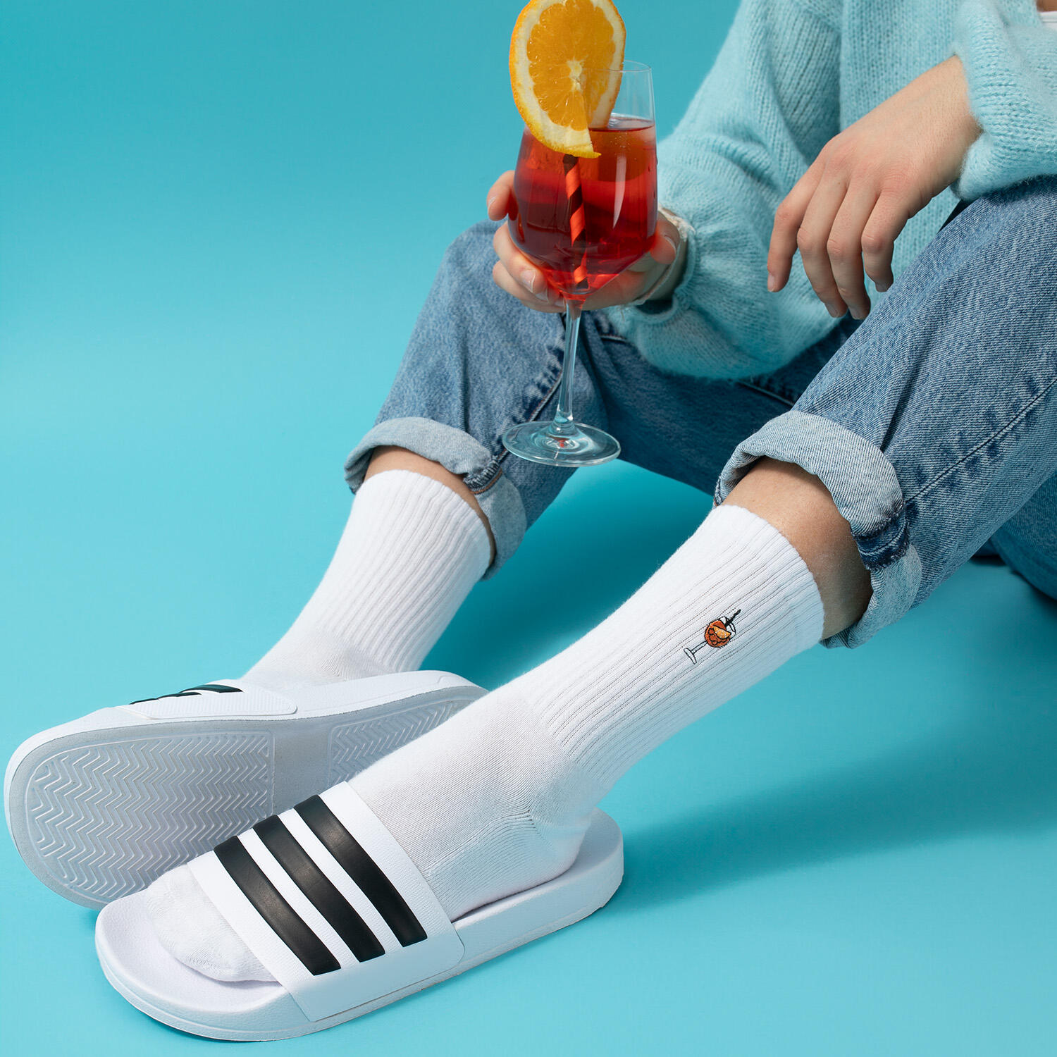 Damen & Herren Motiv Tennissocken 3er Pack (Modell: Robin) 4/6