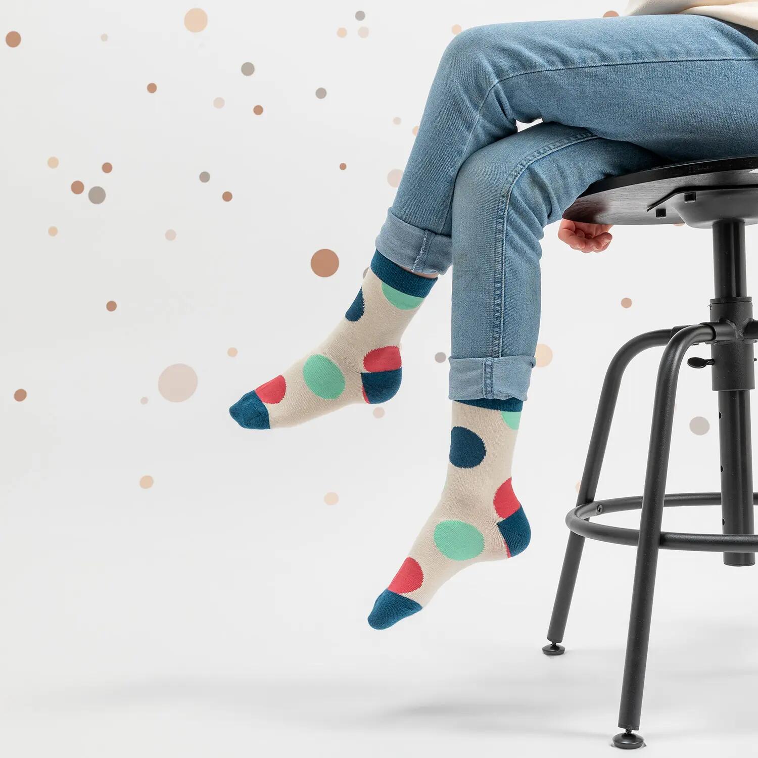 Jungen & Mädchen Bunte Socken 10er Pack (Modell: Estilo) 4/6