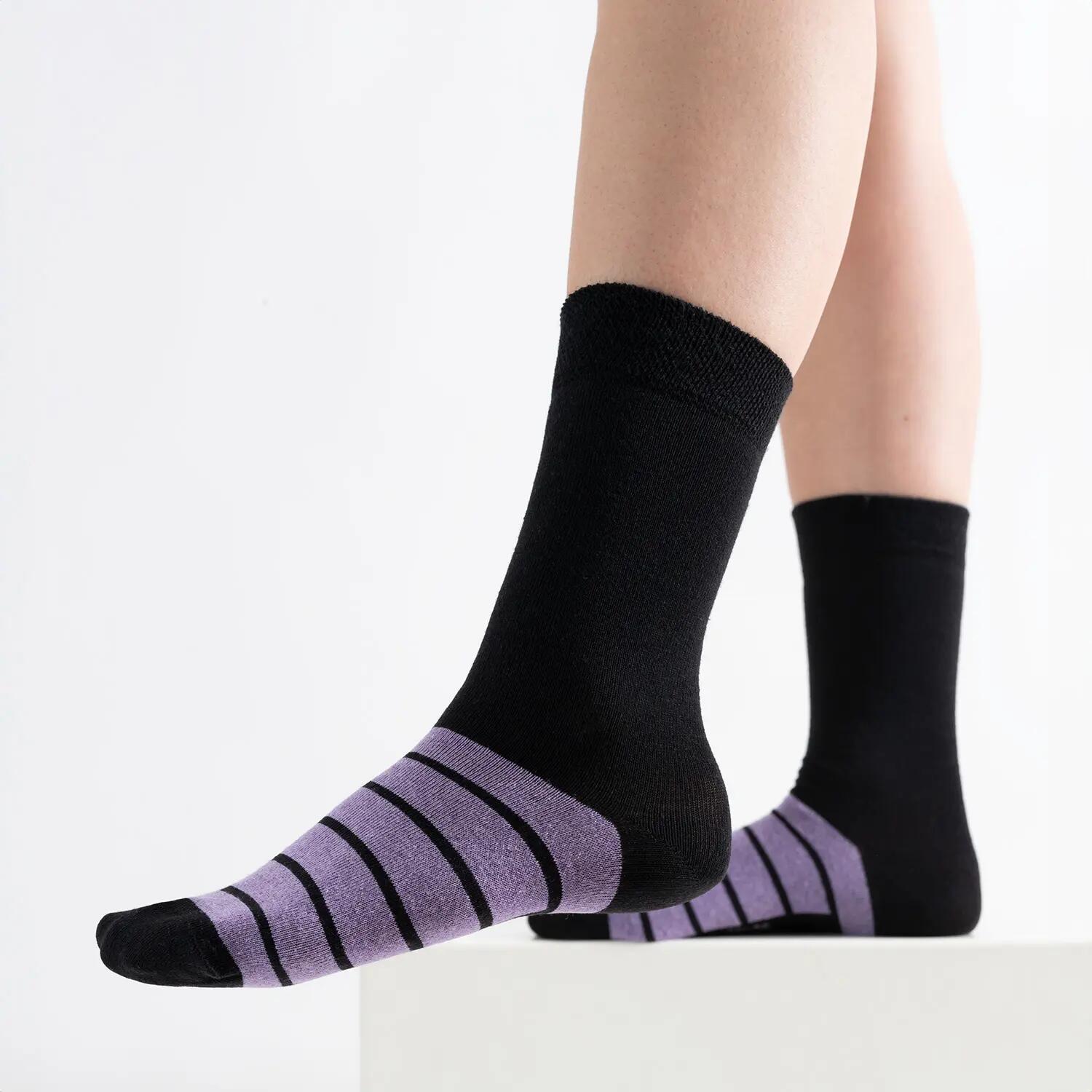 Damen Farbige Socken 10er Pack (Modell: Laura) 4/5