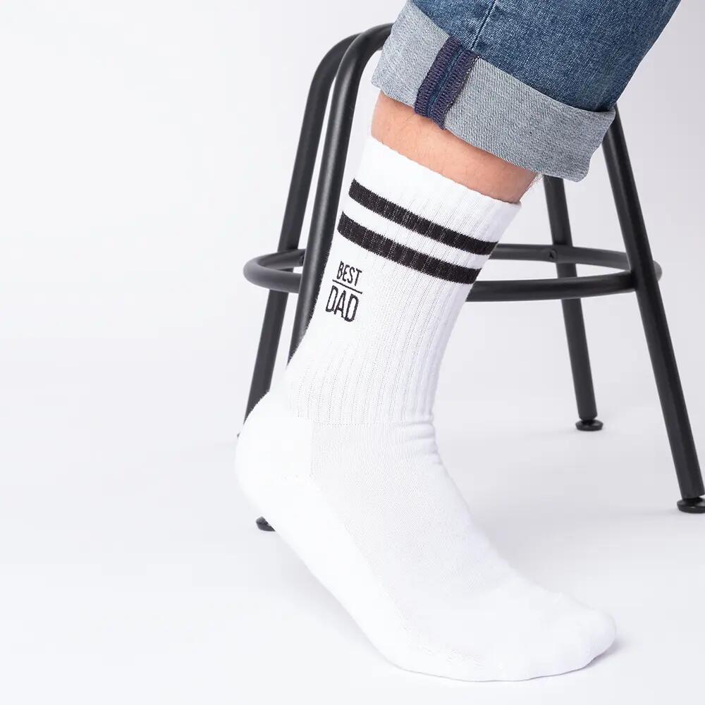 Herren Papa Geschenk Tennissocken 3er Pack (Modell: Dad) 7/7