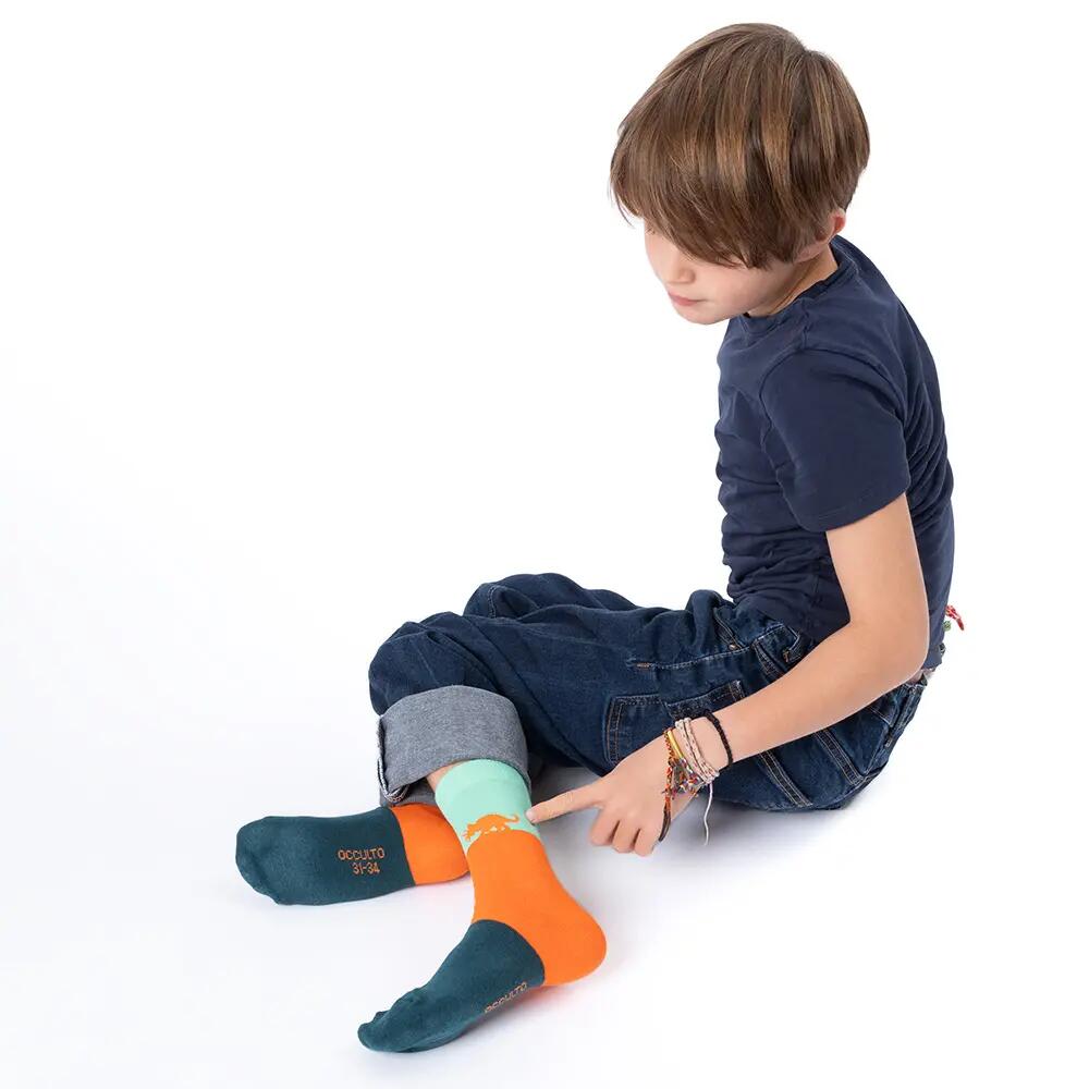 Jungen & Mädchen Motiv Socken 10er Pack (Modell: Fantasia) 4/6