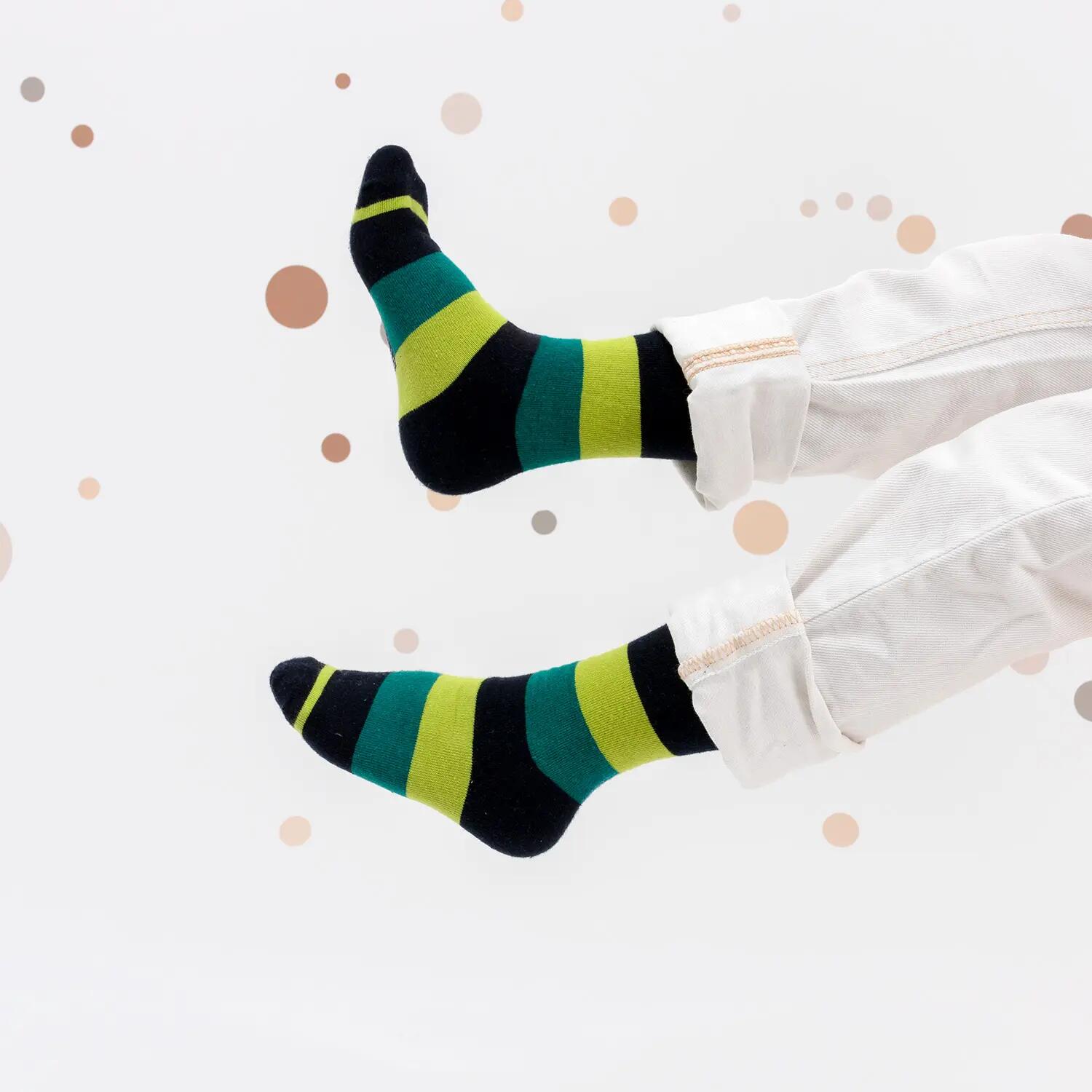 Jungen & Mädchen Bunte Socken 10er Pack (Modell: Estilo) 2/6
