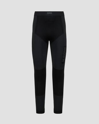Leginsy biegowe męskie X-Bionic Xceed Run Long Tights czarno-szare