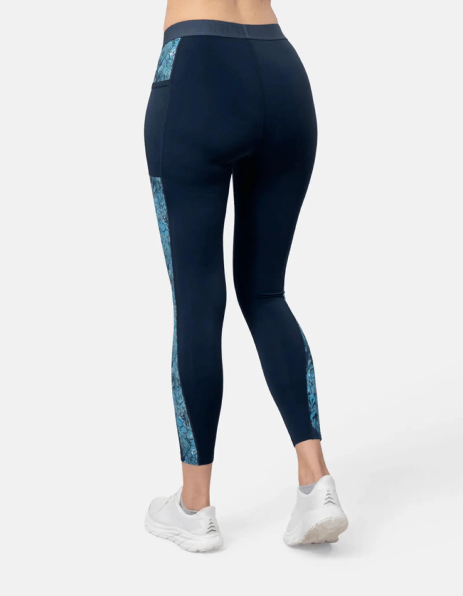 KARI TRAA Vilde Training Tights - blu navy scuro 2/3