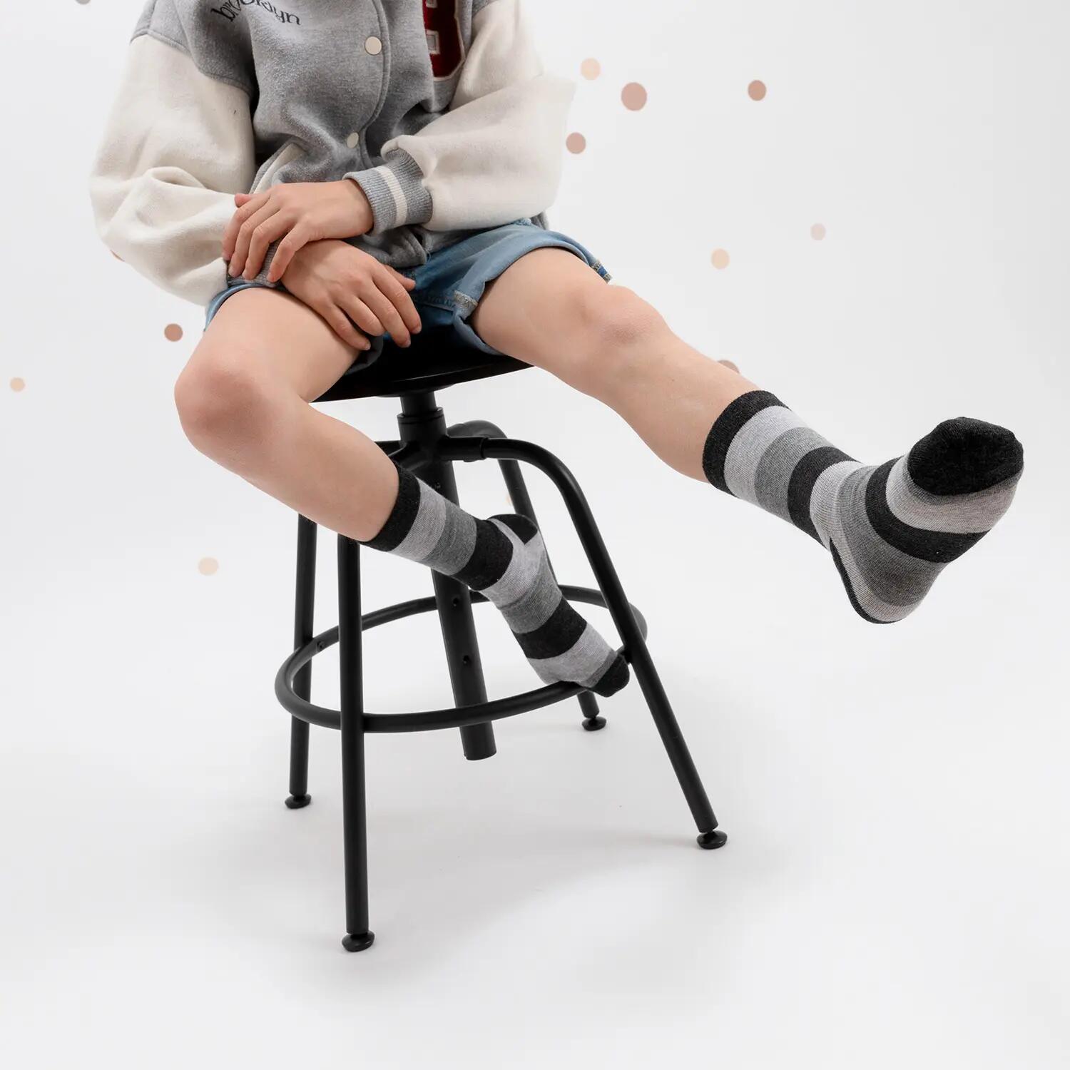 Jungen & Mädchen Bunte Socken 10er Pack (Modell: Estilo) 4/6