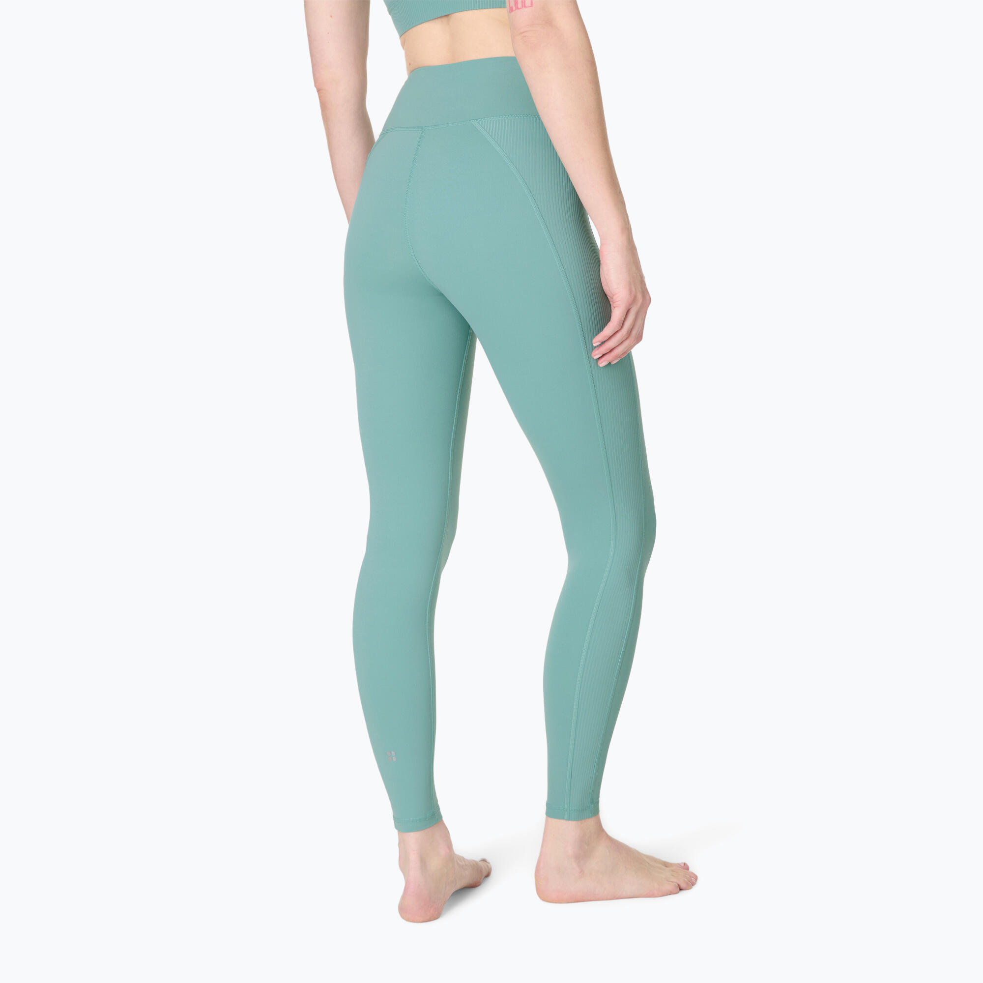 Legginsy treningowe damskie Sweaty Betty Ultimate Studio Ribbed 2/7