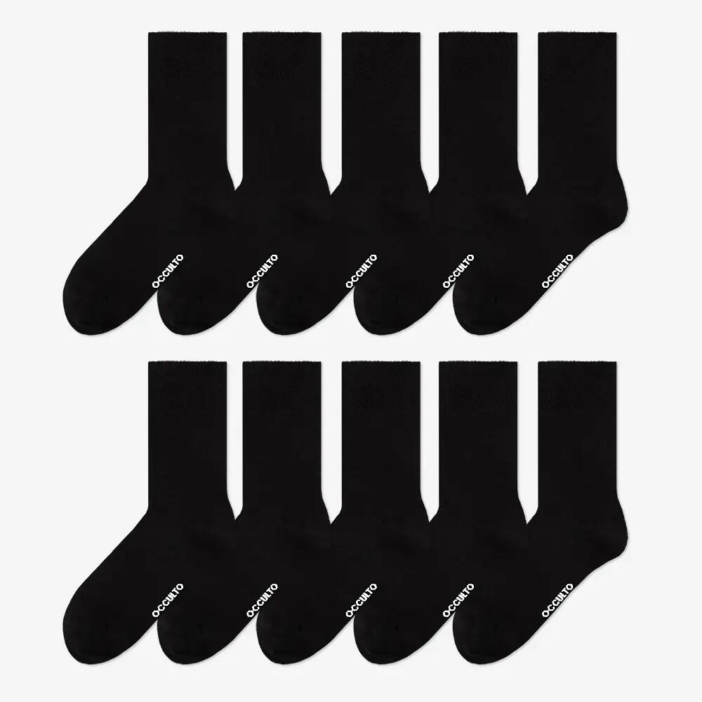 Herren Diabetikersocken 10er Pack (Modell: Goetz) 10Blk 43-46 2/6