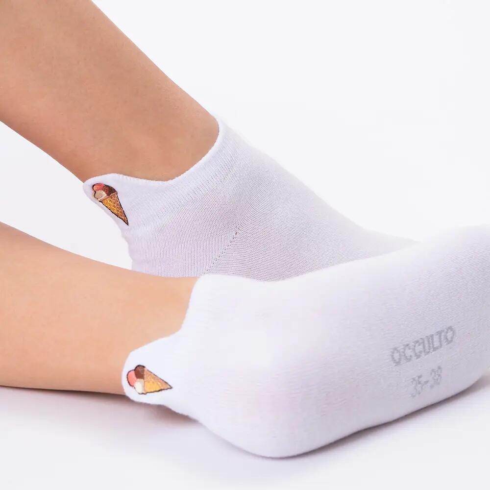 Damen & Herren Motiv Sneaker Socken 3-6er Pack (Modell: Luca) 5/7