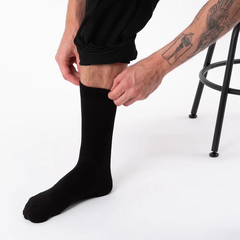 Herren Schwarze Socken 10er, 20er, 30er Pack (Modell: Hermann) 3/7